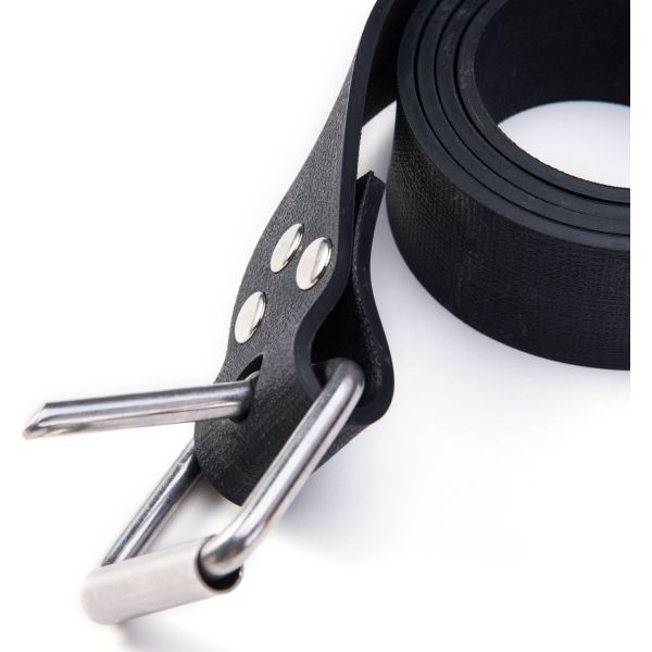 Premium Marseillaise Rubber Belt (black) - Afbeelding 2
