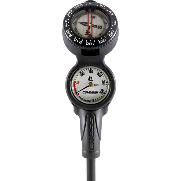 Console CP2 Compas+Pressure gauge vale 300c white bar