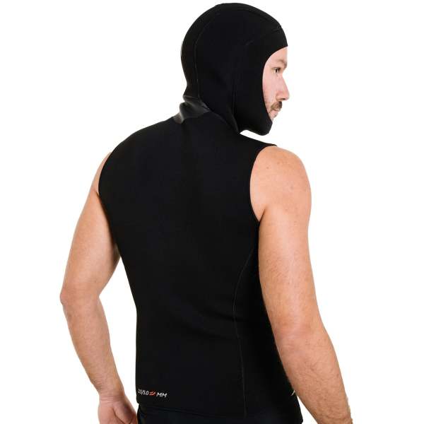 Base Layer Hood Vest (2.5/5mm) - Afbeelding 4