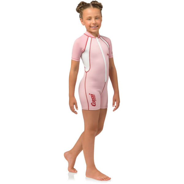 Kids Swimsuit Short Sleeve